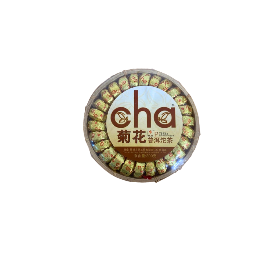 HIPPO Chrysanthemum Pu-Erh Tea 200g (30 pieces)